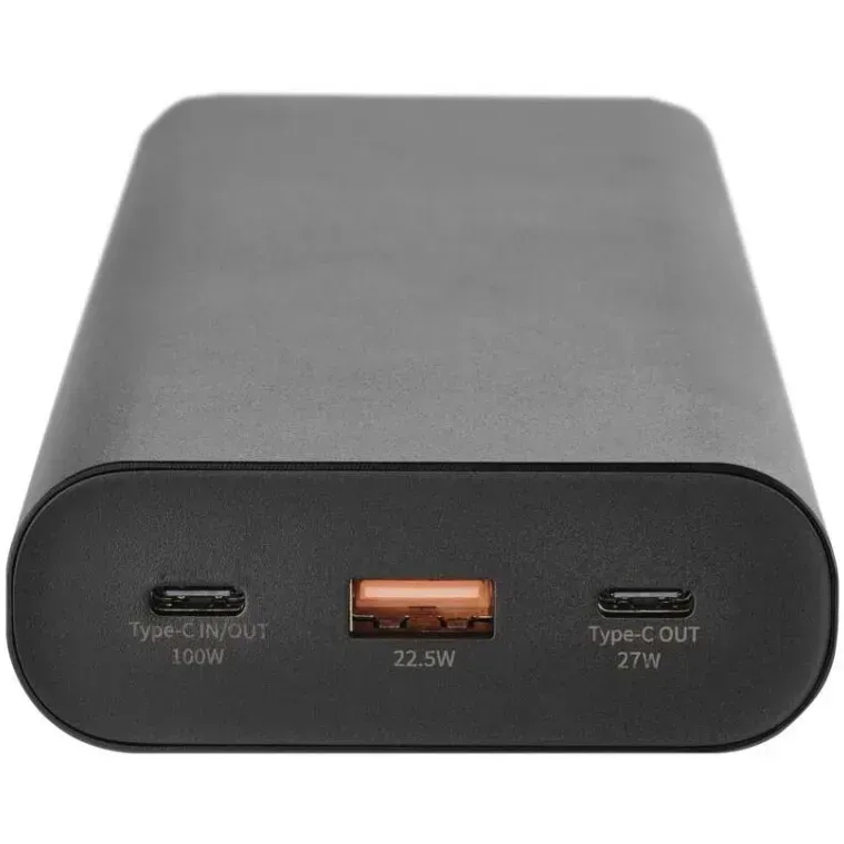 Зовнішній вигляд Powerbank EMOS B0561B 27 000 mAh Black (B0561B)