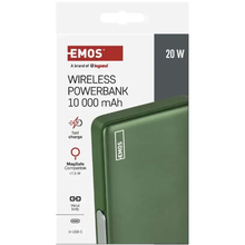 Powerbank EMOS B0552AG MagSafe 10 000 mAh Green (B0552AG)