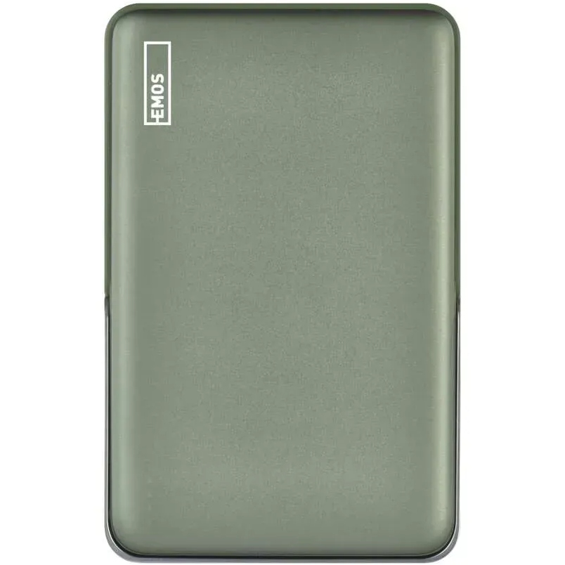 Powerbank EMOS B0552AG MagSafe 10 000 mAh Green (B0552AG) Емкость 10000
