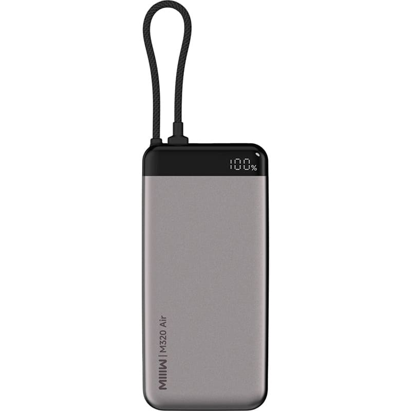 Powerbank MIIIW M320 Air 20000mAh 55W Space Gray (iPB2055s)