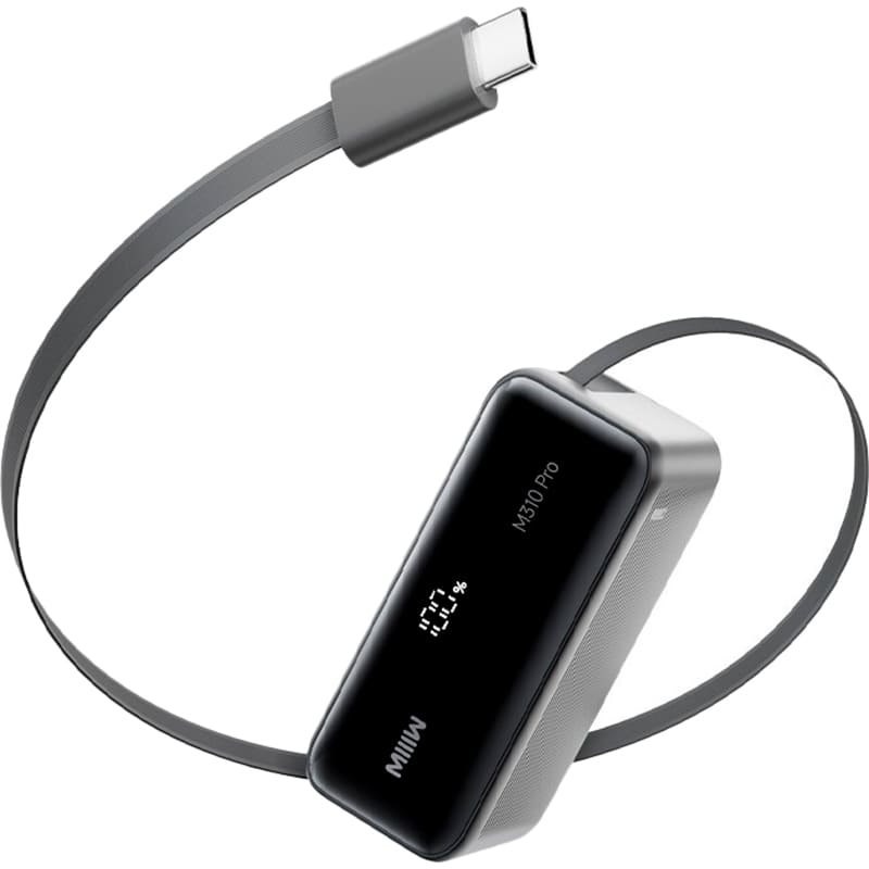 Powerbank MIIIW M310 Pro 5500mAh 45W Titanium Silver Gray (iPB1045) Торгова марка MiiiW