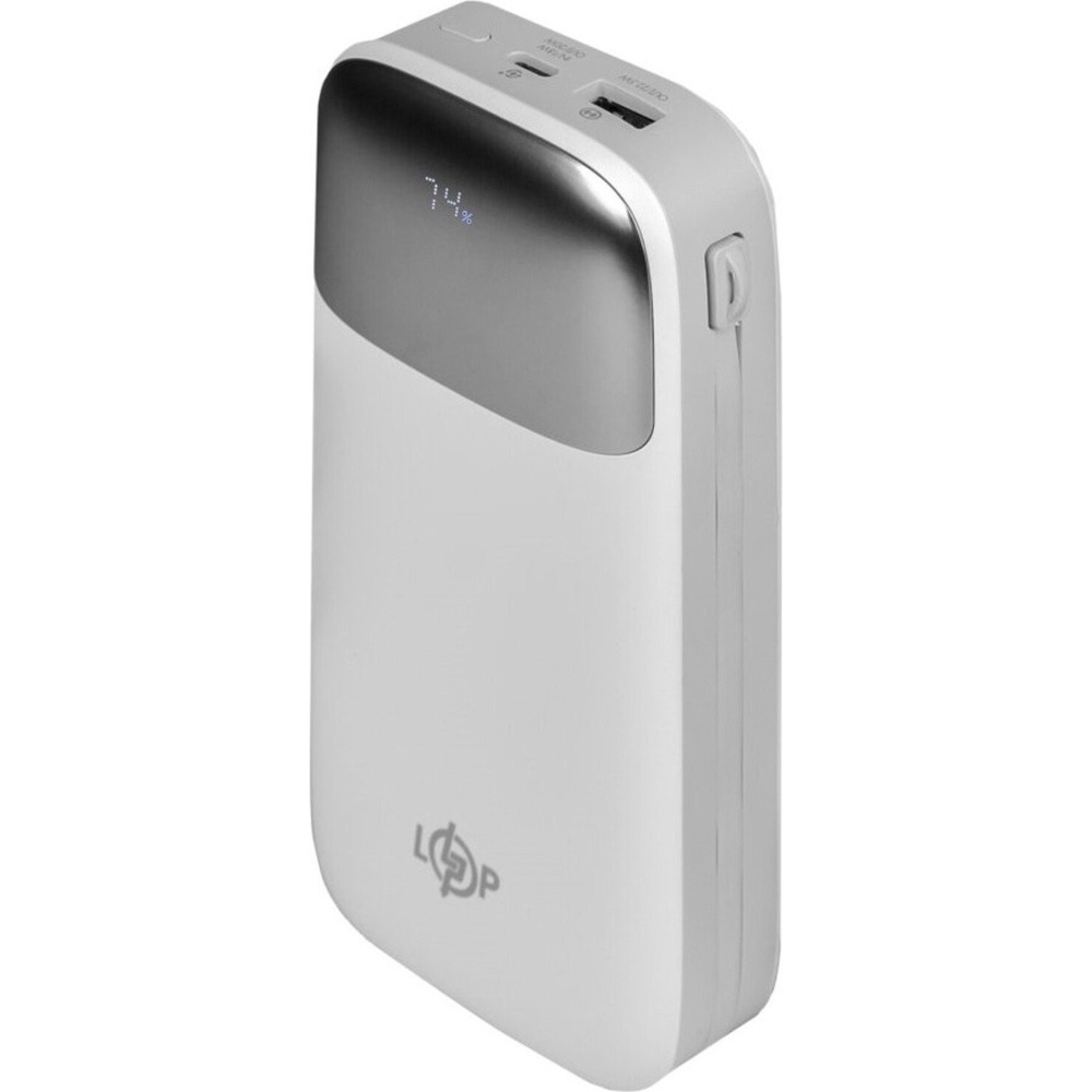 Powerbank LOGICPOWER PQ20 20000mAh 22.5W (lp31341) Ємність 20000