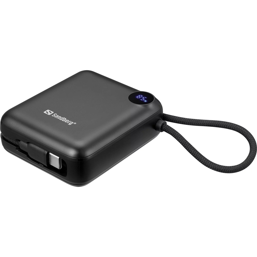 Powerbank SANDBERG 10000mAh 20W Black (421-26) Емкость 10000