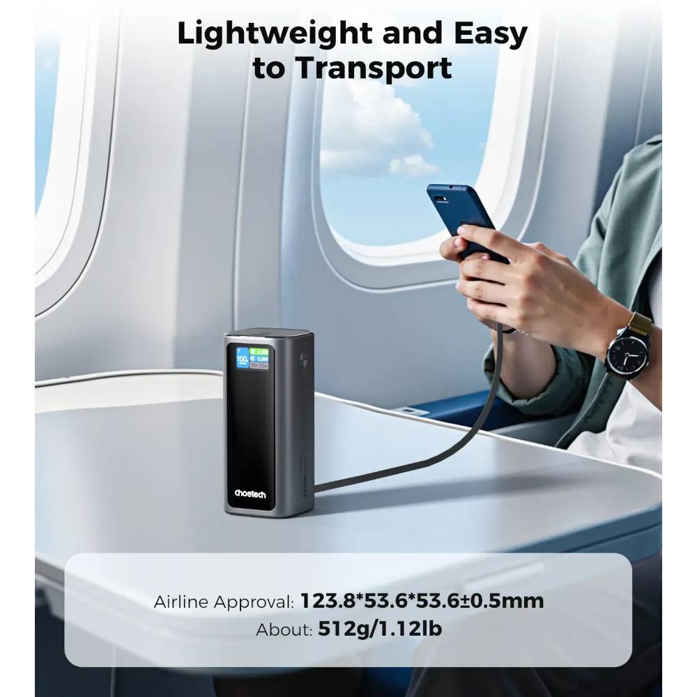 Покупка Powerbank CHOETECH 20000mAh TFT B815C