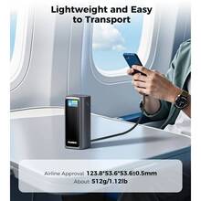 Powerbank CHOETECH 20000mAh TFT B815C