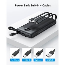 Powerbank VEGER C10 10000mAh 10.5W Black (1283126526848)