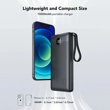 Powerbank VEGER C10 10000mAh 10.5W Black (1283126526848)