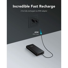Powerbank VEGER T100 W2032C-100 20000mAh 100W Black (6970453555461)
