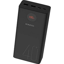 Powerbank ROMOSS PEA40 40000mAh 22.5W Black (PEA40-152-2111H)