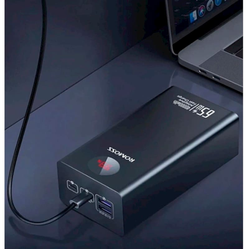 Замовити Powerbank ROMOSS PEA40S Pro 40000mAh 65W Black (PEA40-382-2131H)