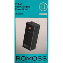 Powerbank ROMOSS PEA40S Pro 40000mAh 65W Black (PEA40-382-2131H)