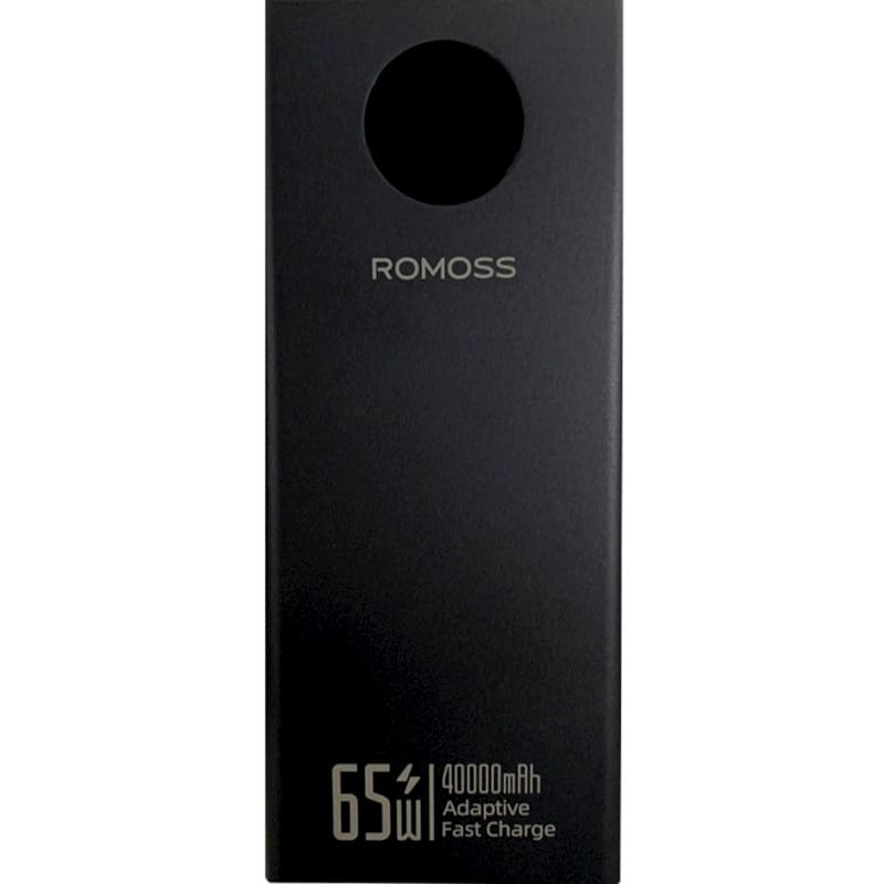 Powerbank ROMOSS PEA40S Pro 40000mAh 65W Black (PEA40-382-2131H)