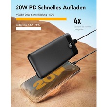 Powerbank VEGER V2708 27000mAh 20W Black