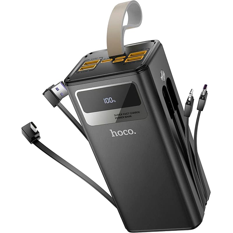 Powerbank HOCO DB58A Plentiful 40000mAh 22.5W Black (715356) Торговая марка HOCO