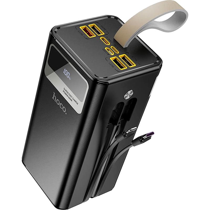 Powerbank HOCO DB58B Plentiful 50000mAh 22.5W Black (715357)