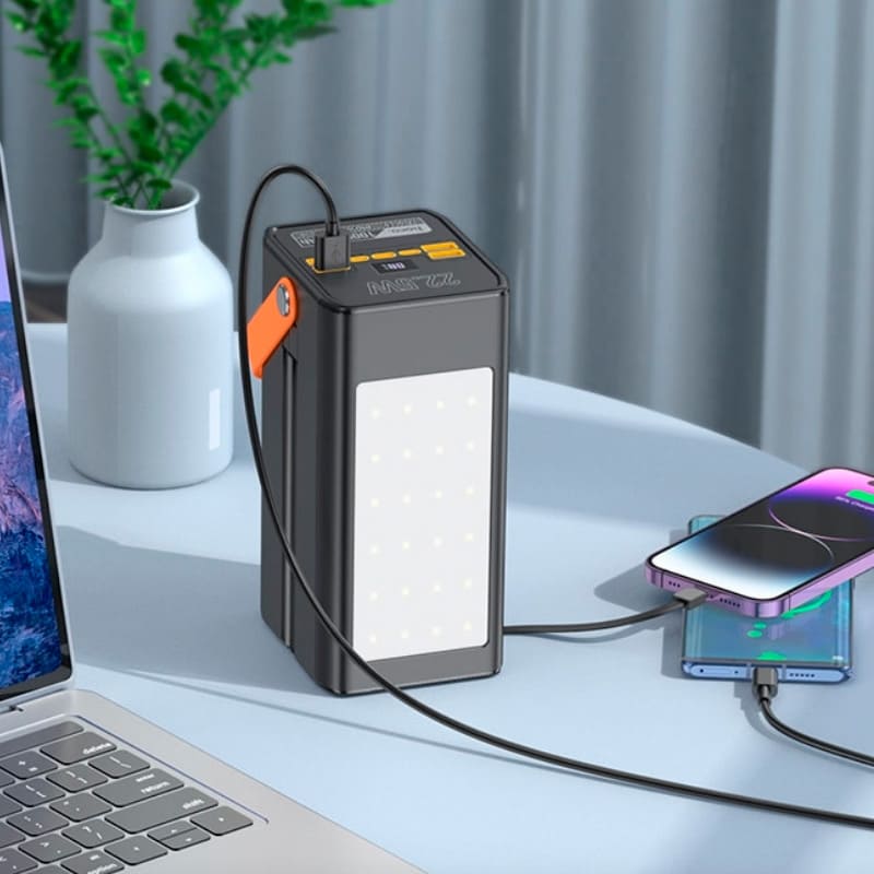 Фото Powerbank HOCO DB49 Action 100000mAh 22.5W Black (715352)