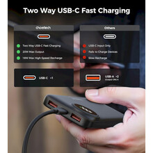 Powerbank CHOETECH B791 10000mAh Black