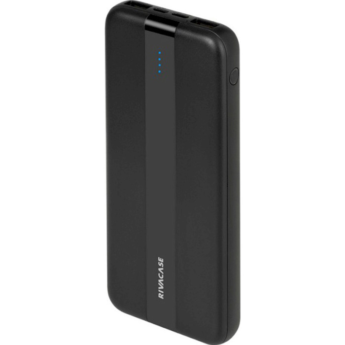 Powerbank RIVACASE VA2041 10000mAh Black Емкость 10000