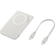 Powerbank SAMSUNG Magnet Wireless Battery Pack 5000mAh 25W White (EB-U2500XJEGWW)