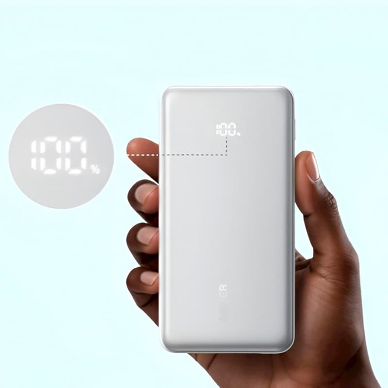 Powerbank ANKER 20000 mAh 22.5W White (A110EH21) Емкость 20000