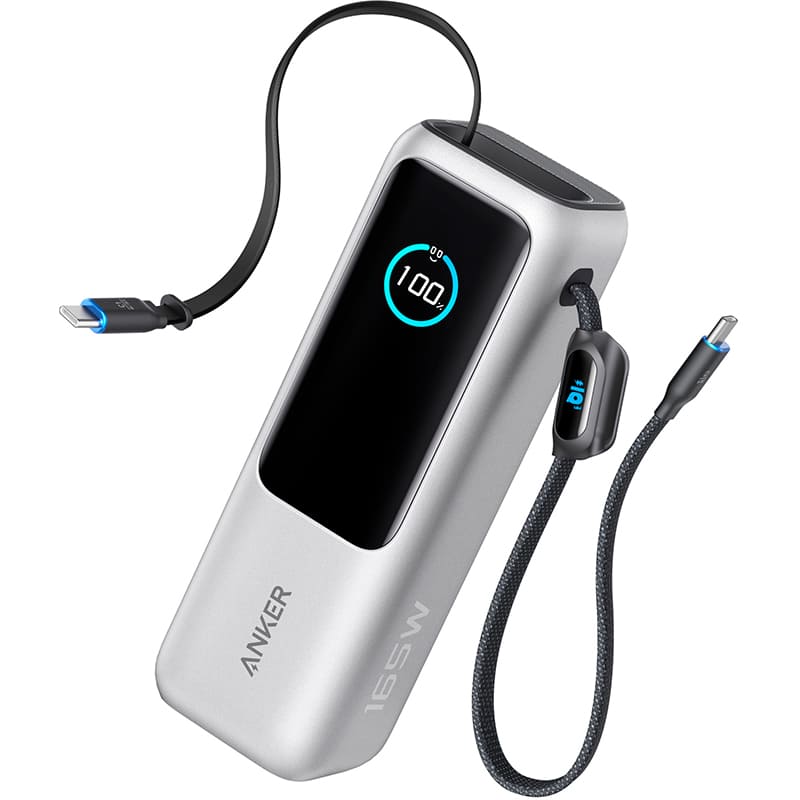 Powerbank ANKER 25000 mAh 165W Silver (A1695H41)
