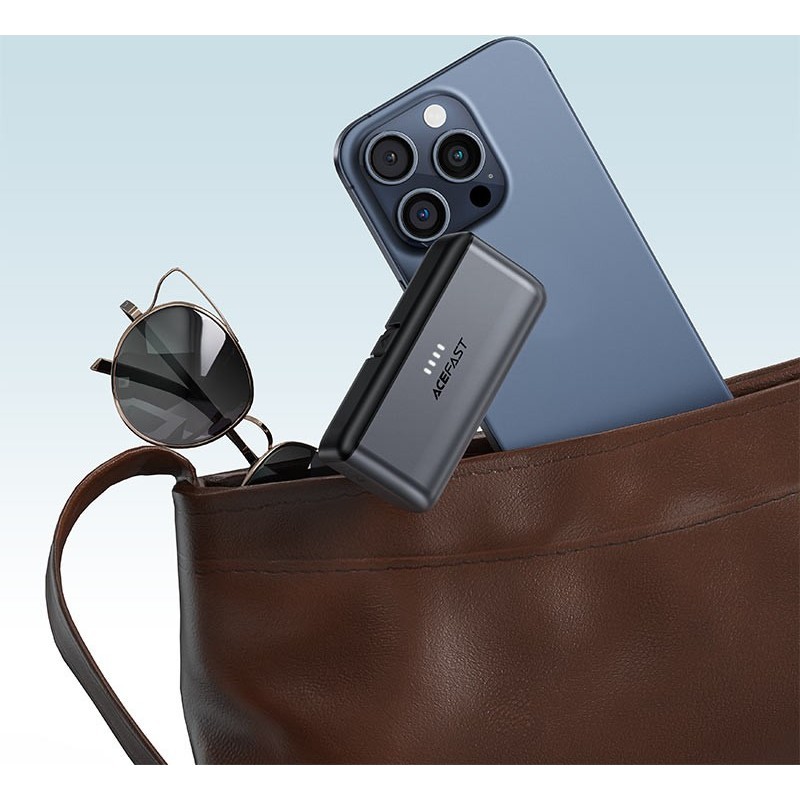 Фото Powerbank ACEFAST M9 5000mAh 20W Black (6974316283201)