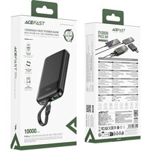Powerbank ACEFAST M13 PD22.5W 10000mAh Black (6974316283959)