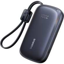 Купить во Львове - Powerbank BASEUS EnerFill FC21 Qpow 3 Ultra 20000mAh Digital Display with Cable 22.5W Cosmic Black (E0027M00)