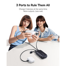 Powerbank BASEUS EnerFill FC21 Qpow 3 Ultra 20000mAh Digital Display with Cable 22.5W Cosmic Black (E0027M00)