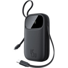 Powerbank BASEUS EnerFill FC31 20000mAh Qpow 3 Digital Display with USB-C+iP Cables 45W Cosmic Black (E0028D00)