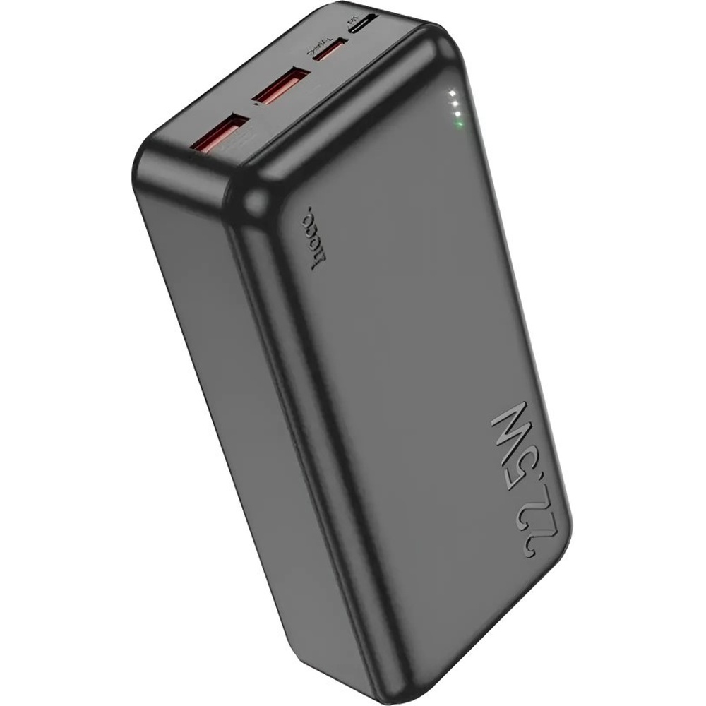 Зовнішній акумулятор Hoco Power Bank 30000mAh J101B Astute 22.5W Black