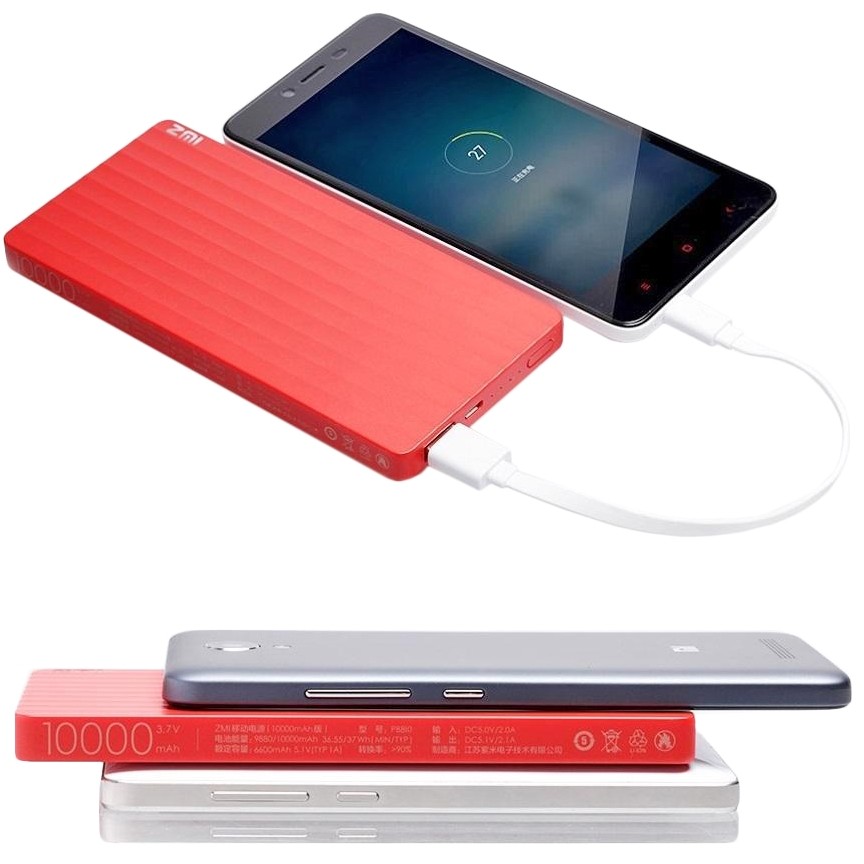 Powerbank ZMI powerbank 10000mAh Red (Р25607) Торгова марка ZMI