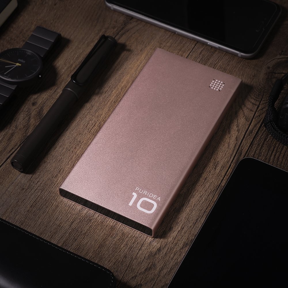 Powerbank Puridea S6 10000mAh Rose Gold Комплектация  Портативное зарядное устройство