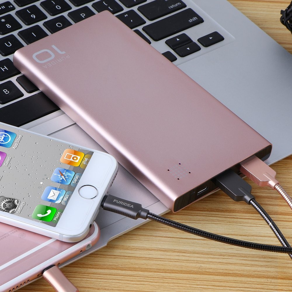 Powerbank Puridea S6 10000mAh Rose Gold Торговая марка PURIDEA