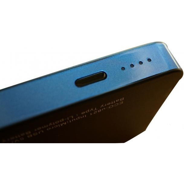 Powerbank GENIUS ECO-U821 8000 mAh Black (2414958) Емкость 8000