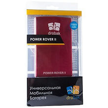 Powerbank DROBAK Power Rover-II 10000 mAh Li-Pol Red (602681)