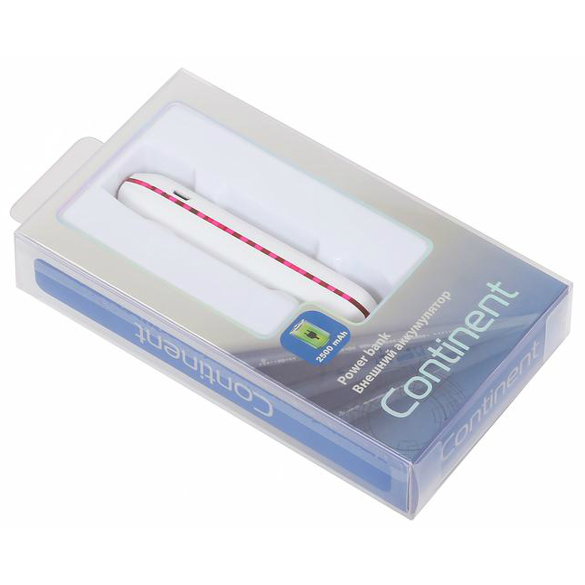 

Powerbank CONTINENT PWB22-020WT, PWB22-020WT