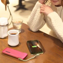 Powerbank PROMATE PolyMax-6 6000 mAh Pink