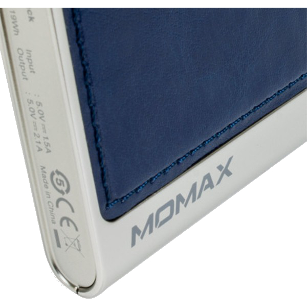 Powerbank MOMAX iPower Elite 5000mAh Blue (IP51AB) Ємність 5000