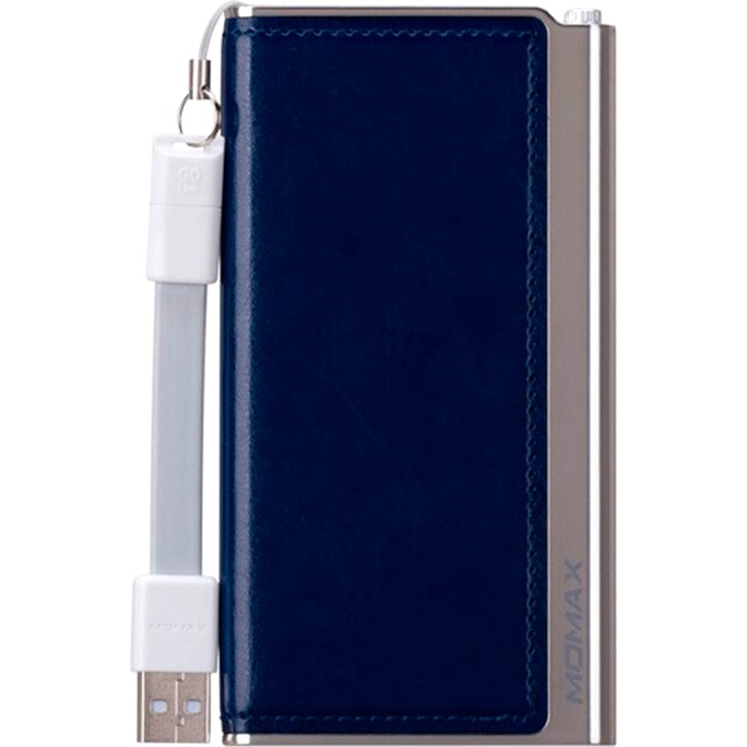 Powerbank MOMAX iPower Elite 5000mAh Blue (IP51AB) Тип акумулятора Li-Ion