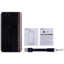 Powerbank MOMAX iPower Elite+ 8000mAh QC2.0 Emboss Black (IP52BD)