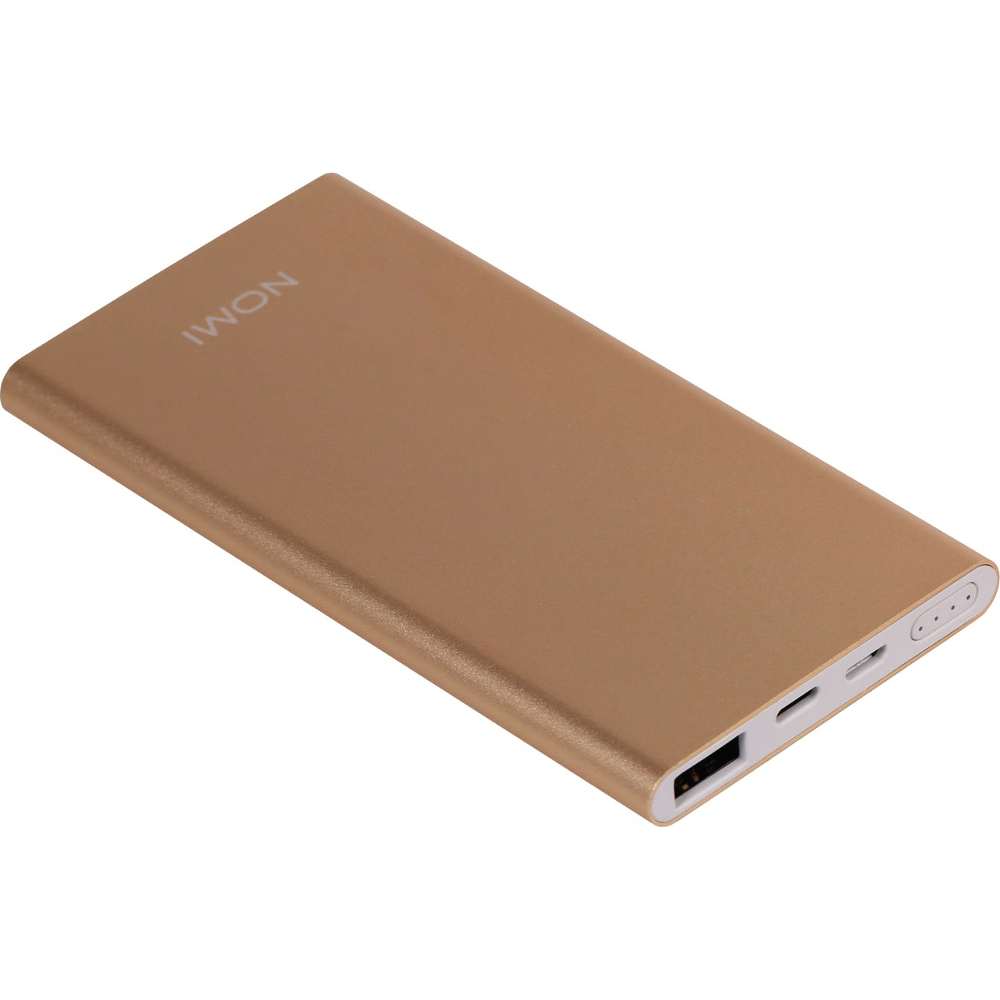 Powerbank NOMI E050 5000 mAh золотий (227739) Торгова марка NOMI