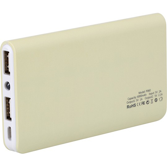 Powerbank NOMI P060 6000 mAh Милий дім (194354) Ємність 6000