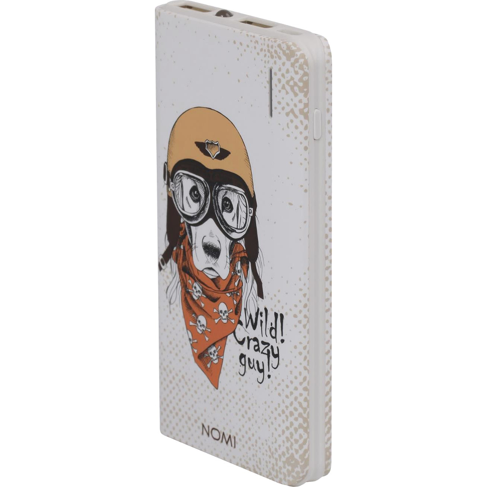 Powerbank NOMI P060 6000 mAh Собака в шоломі (227736) Торгова марка NOMI