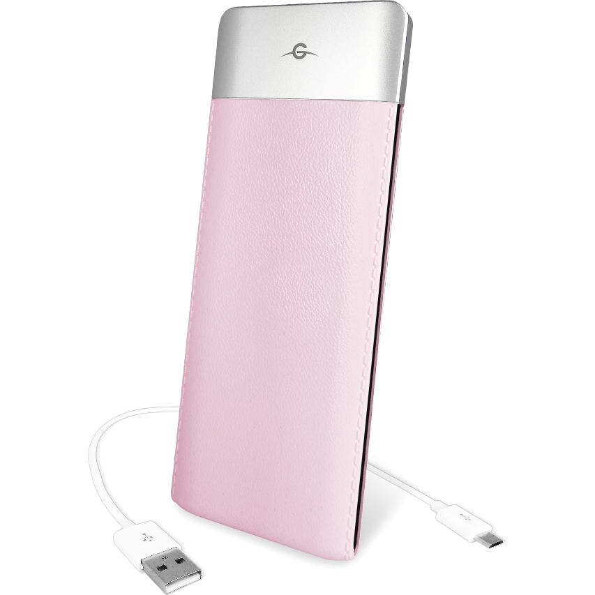 Powerbank GLOBAL G.Power Bank DP662 6000mAh Розовый (1283126470493)