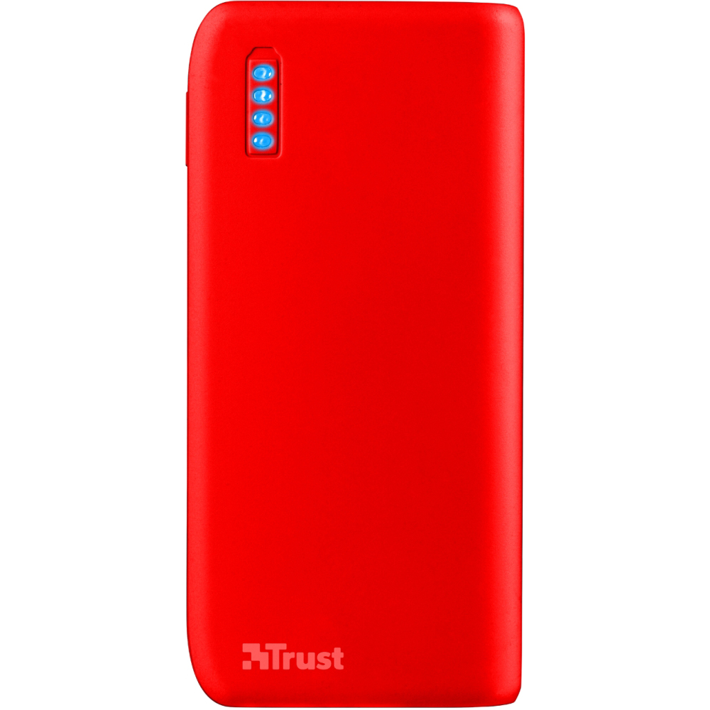 Powerbank TRUST Primo 4400 matte red (22136)