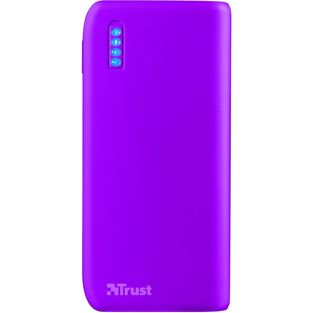 Powerbank TRUST Primo 4400 neon purple (22060)