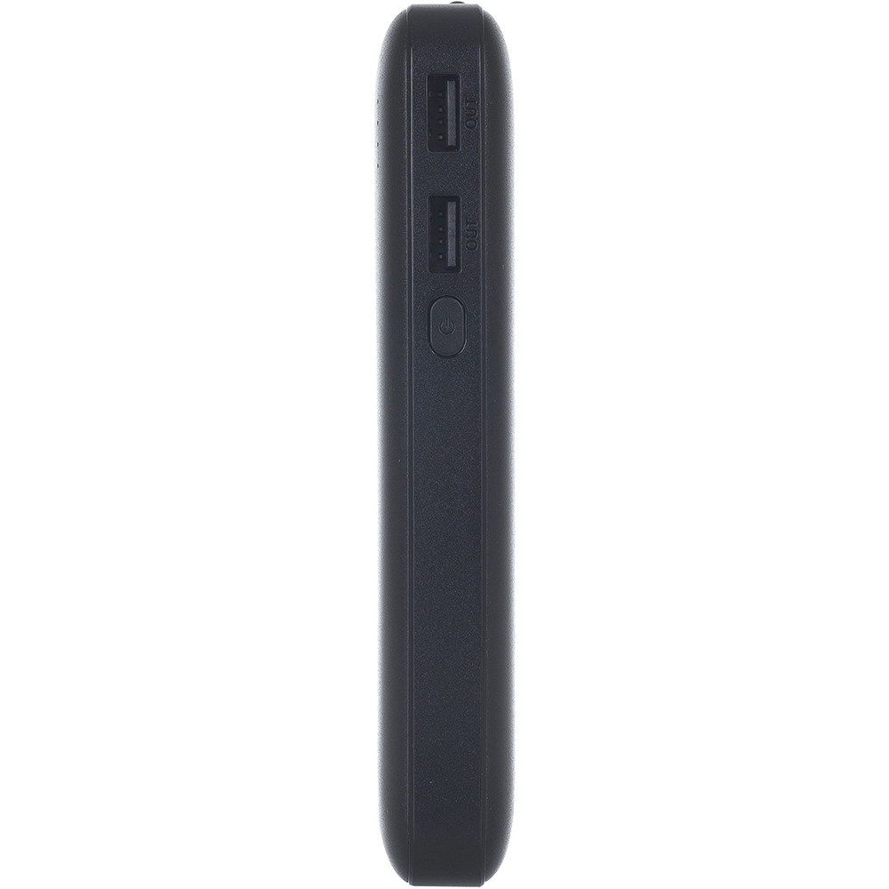 Powerbank ERGO LI-15 10000 mAh (Black) Входной разъем micro-USB