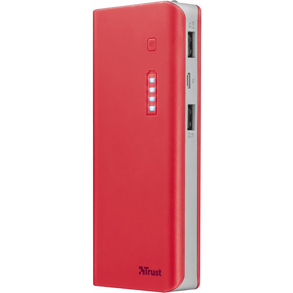 Powerbank TRUST Primo 10000 red (22073) Торговая марка TRUST