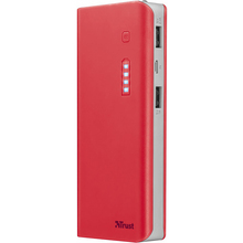 Powerbank TRUST Primo 10000 red (22073)